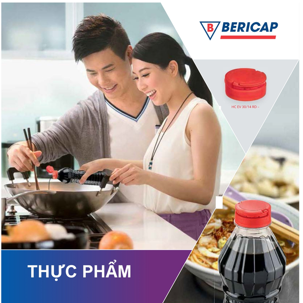 Nắp chai thực phẩm